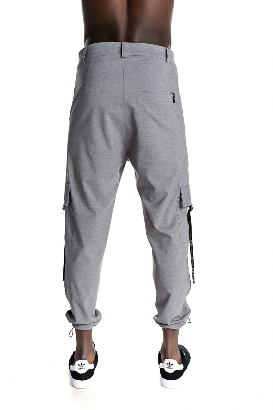 Grey P/COC cool trousers with pockets